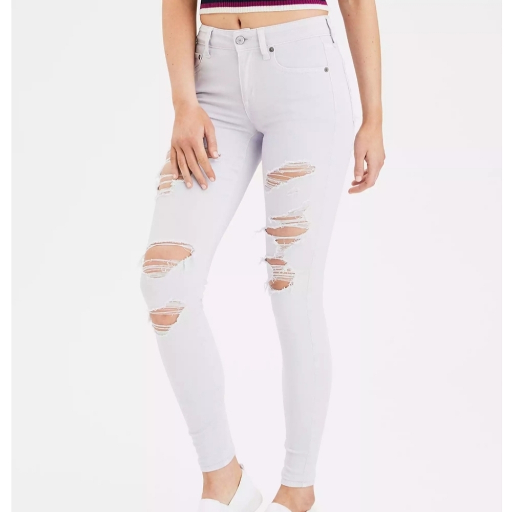 American Eagle High rise Jegging Crop
